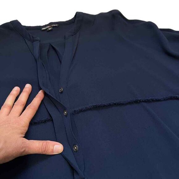 JAMES PERSE Tunic Shirt Dress XSmall Size 0 Blue Viscose blend Material - Picture 12 of 14